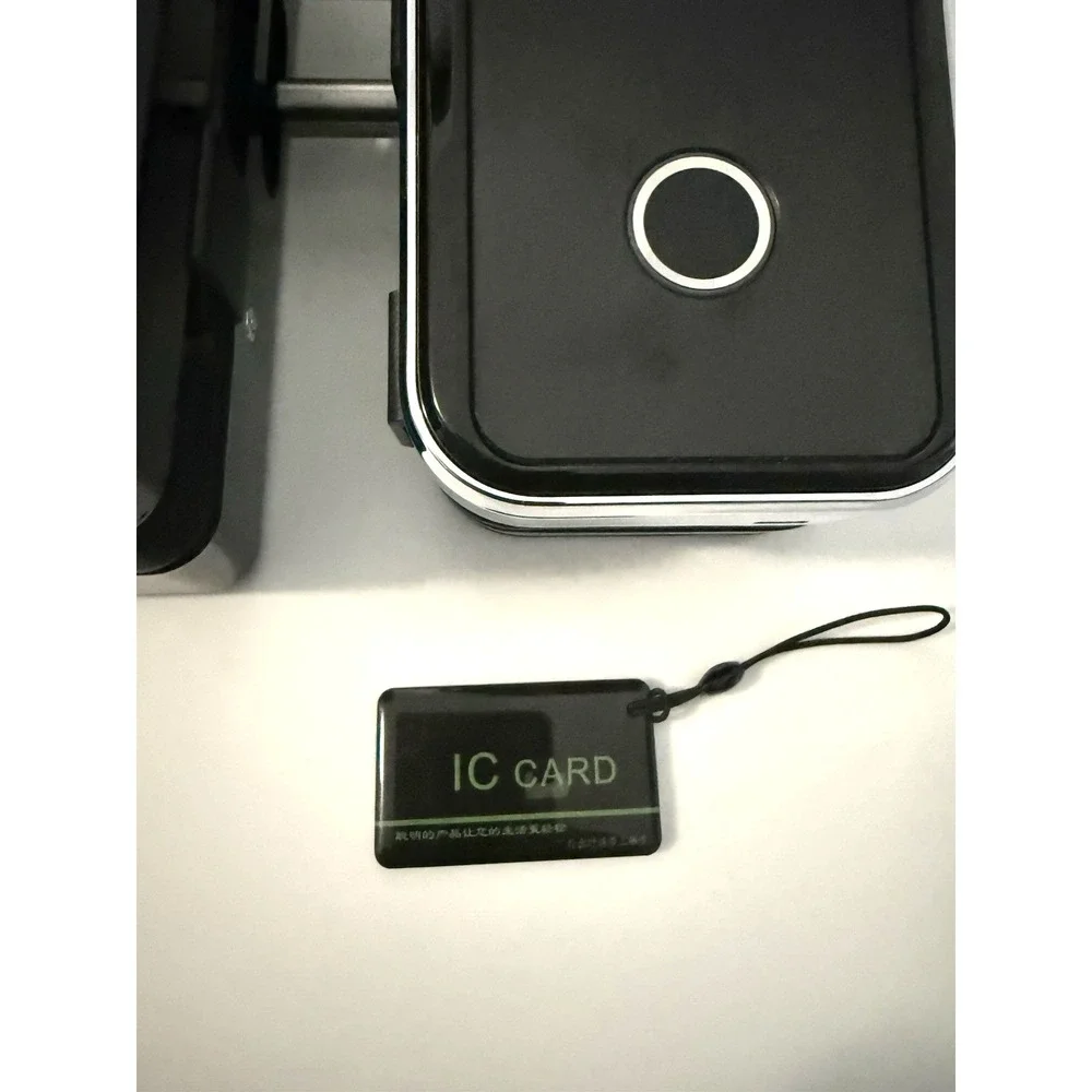 Glass Door Lock Intelligent Fingerprint, Password, Digital Card, Smart Door